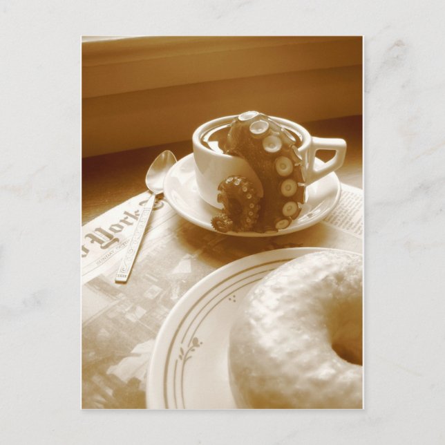 Cartão Postal breakfast (Frente)