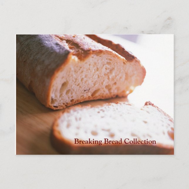 Cartão Postal Breaking Bread Reciption Card Collection Beef Stew (Frente)