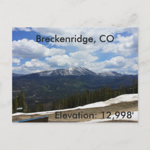Cartão Postal Breckenridge, Cartaz do Colorado