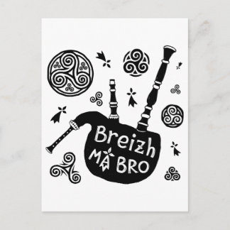 Cartão Postal Breizh ma Bro