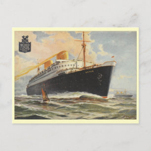 Cartão Postal Bremen 1929