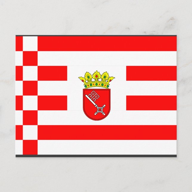 Cartão Postal Bremen, Alemanha (Frente)