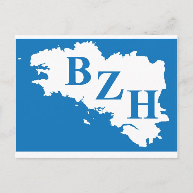 Cartão Postal Bretanha (Frente)