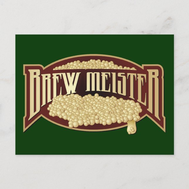 Cartão Postal BrewMeister (Frente)