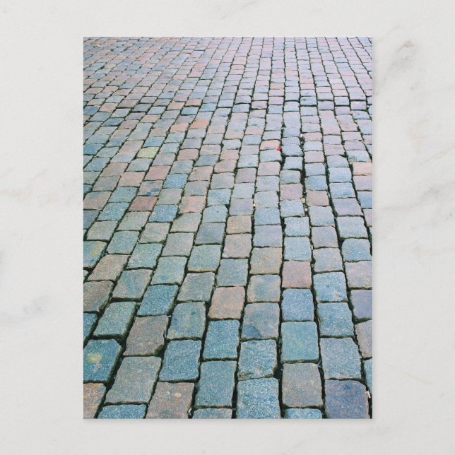 Cartão Postal Brick Plaza no Grand Place - Bruxelas, Bélgica (Frente)