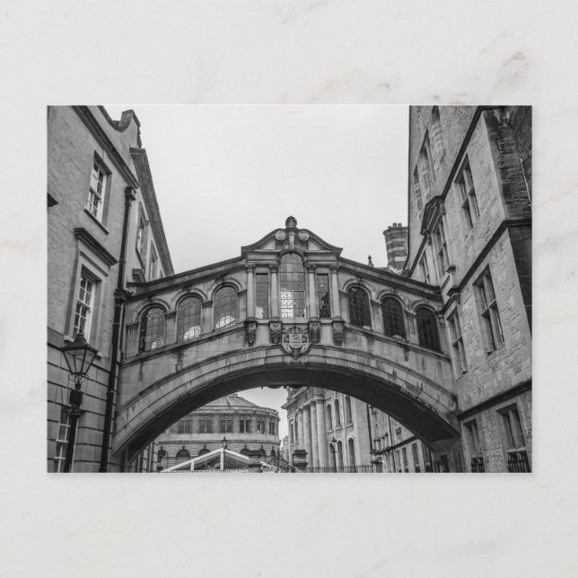 Cartão postal "Bridge of Sighs" (Frente)