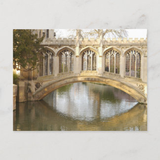 Cartão Postal Bridge of Sighs, Cambridge, Inglaterra