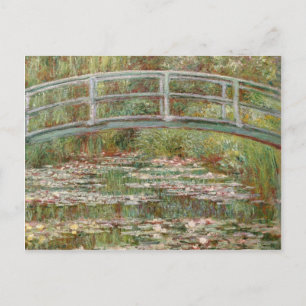 Cartão Postal "Bridge Over a Pond of Water Lily", 1899, de Monet