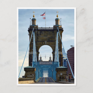 Cartão Postal Bridge View to Cincinnati