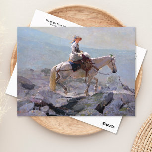 Cartão Postal Bridle Path White Mountain Winslow Homer