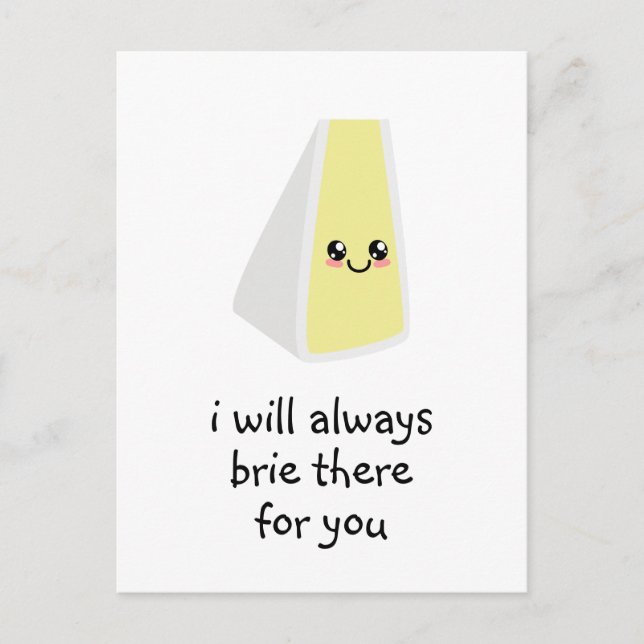 Cartão Postal brie ali (Frente)