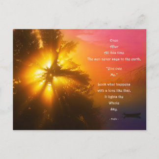 Cartão Postal Briefkaart Hafiz - Mesmo depois de todo esse tempo