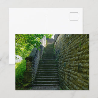 Cartão Postal Brighouse Steps - West Yorkshire