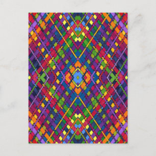 Cartão Postal Bright Weave