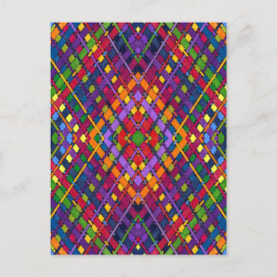 Cartão Postal Bright Weave