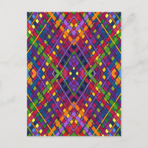 Cartão Postal Bright Weave