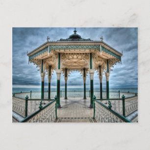 Cartão Postal Brighton Bandstand, Inglaterra