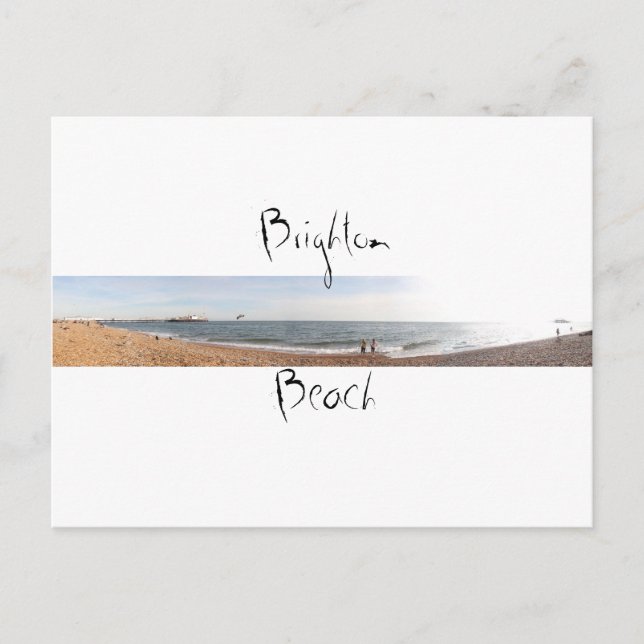Cartão Postal Brighton Beach (Frente)
