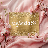 Brilhante Dourado Corações Lindos Minhas Quinze Ob