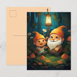 Cartão Postal Brilhe Seu Pequeno Gnomo Leve