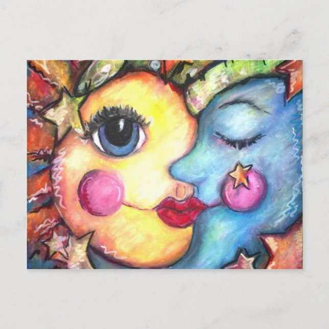 Cartão Postal Brilho do Sol & zzz's (Frente)