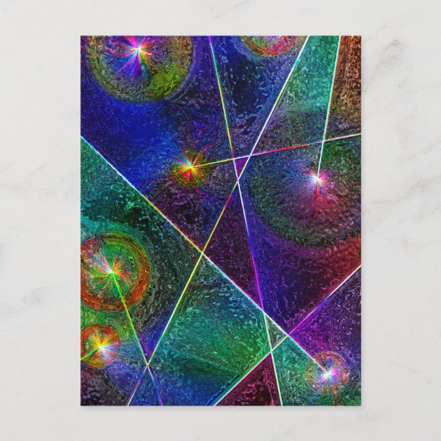 Cartão Postal Brilho festivo (Frente)