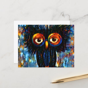Cartão Postal Brilliant e Wise Owl
