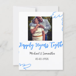 Cartão Postal brinde aos 50 anos de aniversário de casamento fot