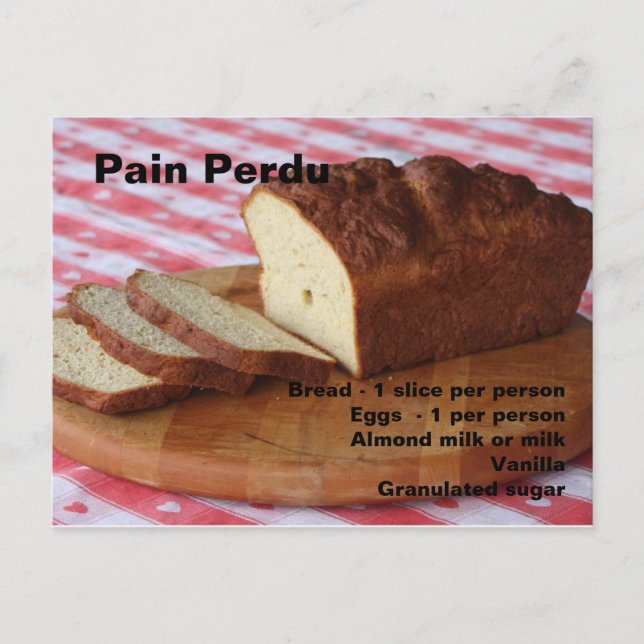 Cartão Postal Brinde Francesa (Frente)