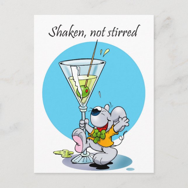 Cartão Postal Brindes Mini Ratos (Frente)