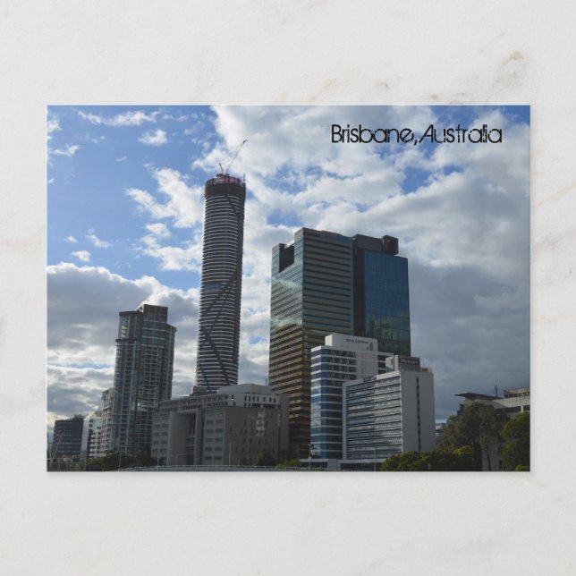 Cartão Postal Brisbane, Cartão-postal da Austrália (Frente)