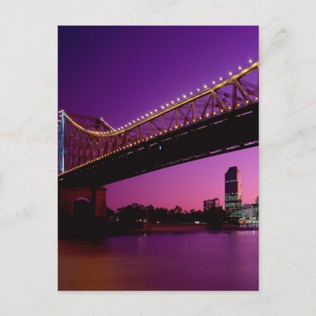 Cartão Postal Brisbane, Queensland, Austrália (Frente)