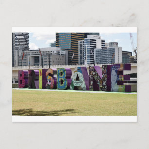CARTÃO POSTAL BRISBANE SOUTHBANK QUEENSLAND AUSTRÁLIA