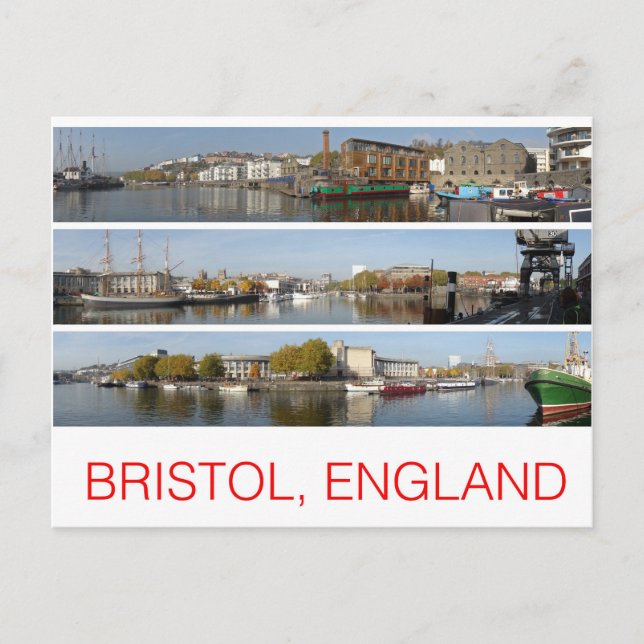 Cartão Postal Bristol (Frente)
