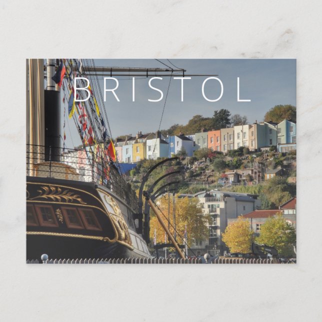 Cartão Postal Bristol (Frente)