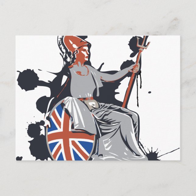 Cartão Postal Britânia (Frente)