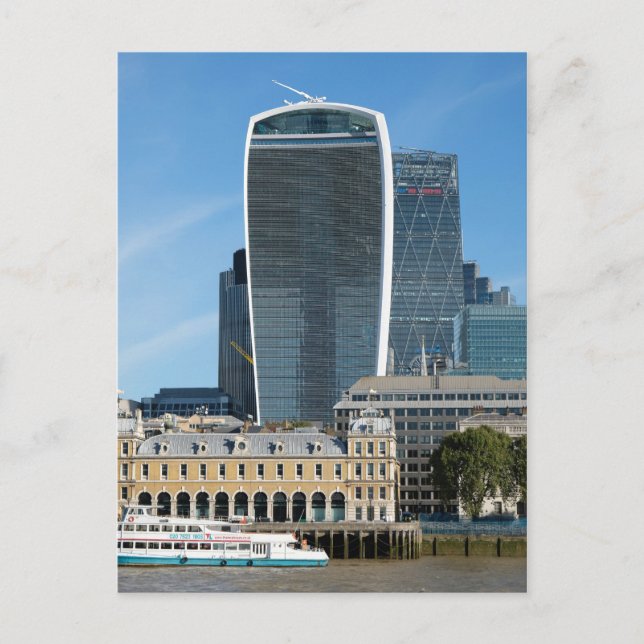 Cartão postal britânico de Londres (Frente)