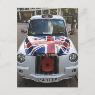 Cartão Postal British Cab