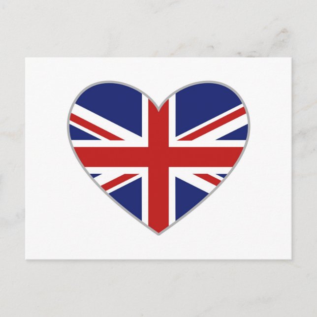 Cartão Postal British Heart (Frente)