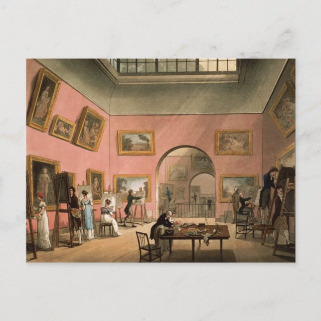 Cartão Postal British Institution, Pall Mall (Frente)