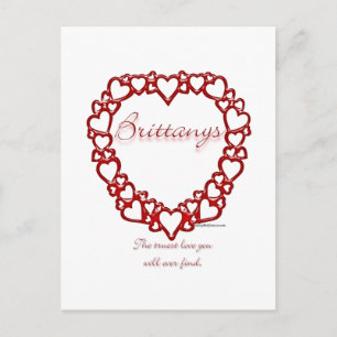 Cartão Postal Brittany True Love