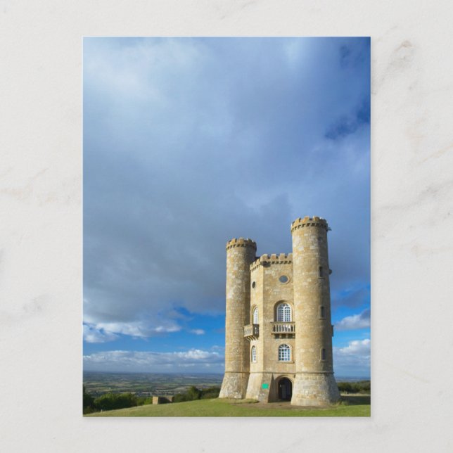 Cartão Postal Broadway Tower, perto da Broadway, Worcestershire (Frente)