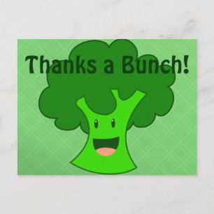 Cartão Postal Broccoli Bunch
