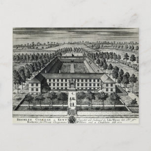 Cartão Postal Bromley College em Kent