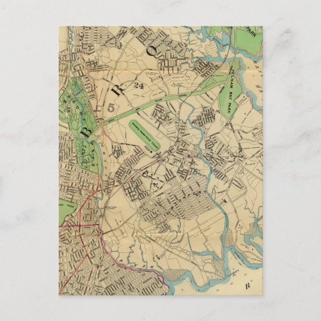 Cartão Postal Bronx, Nova Iorque (Frente)