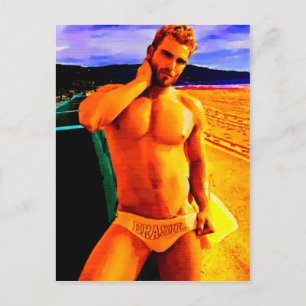 Cartão Postal Bronze Brasil