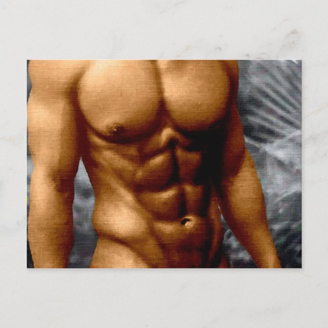 Cartão Postal Bronzed Hunk (Frente)