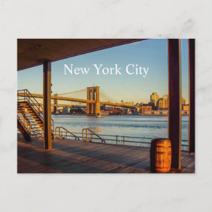 Cartão postal Brookly Bridge