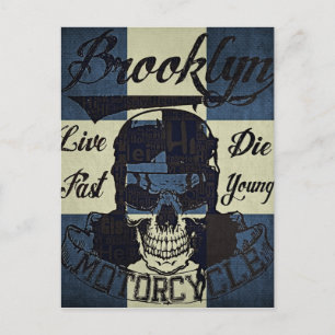 Cartão Postal Brooklyn Motorcycle Club