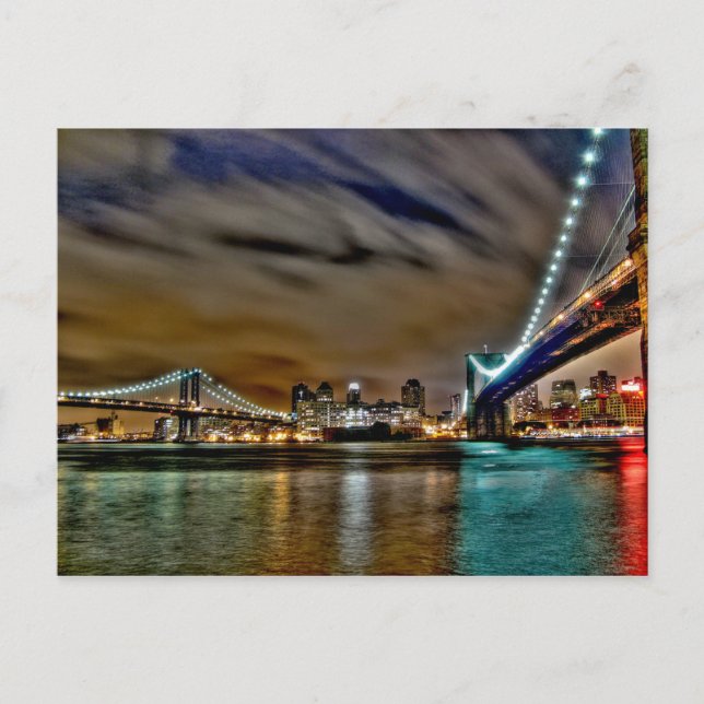 Cartão Postal Brooklyn, Nova Iorque (Frente)